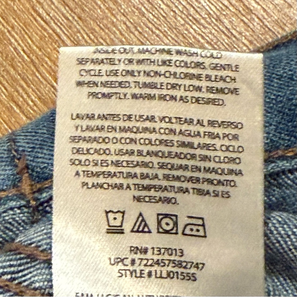 The Limited Women’s Blue Denim Jacket‎ Medium Wash Size S - Picture 8 of 8